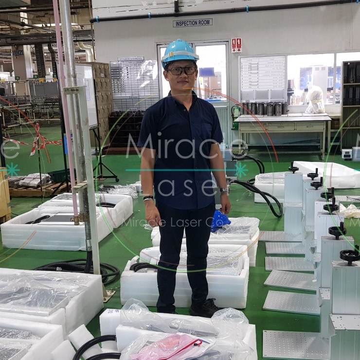 Fiber Laser Marking Installation of 50 units